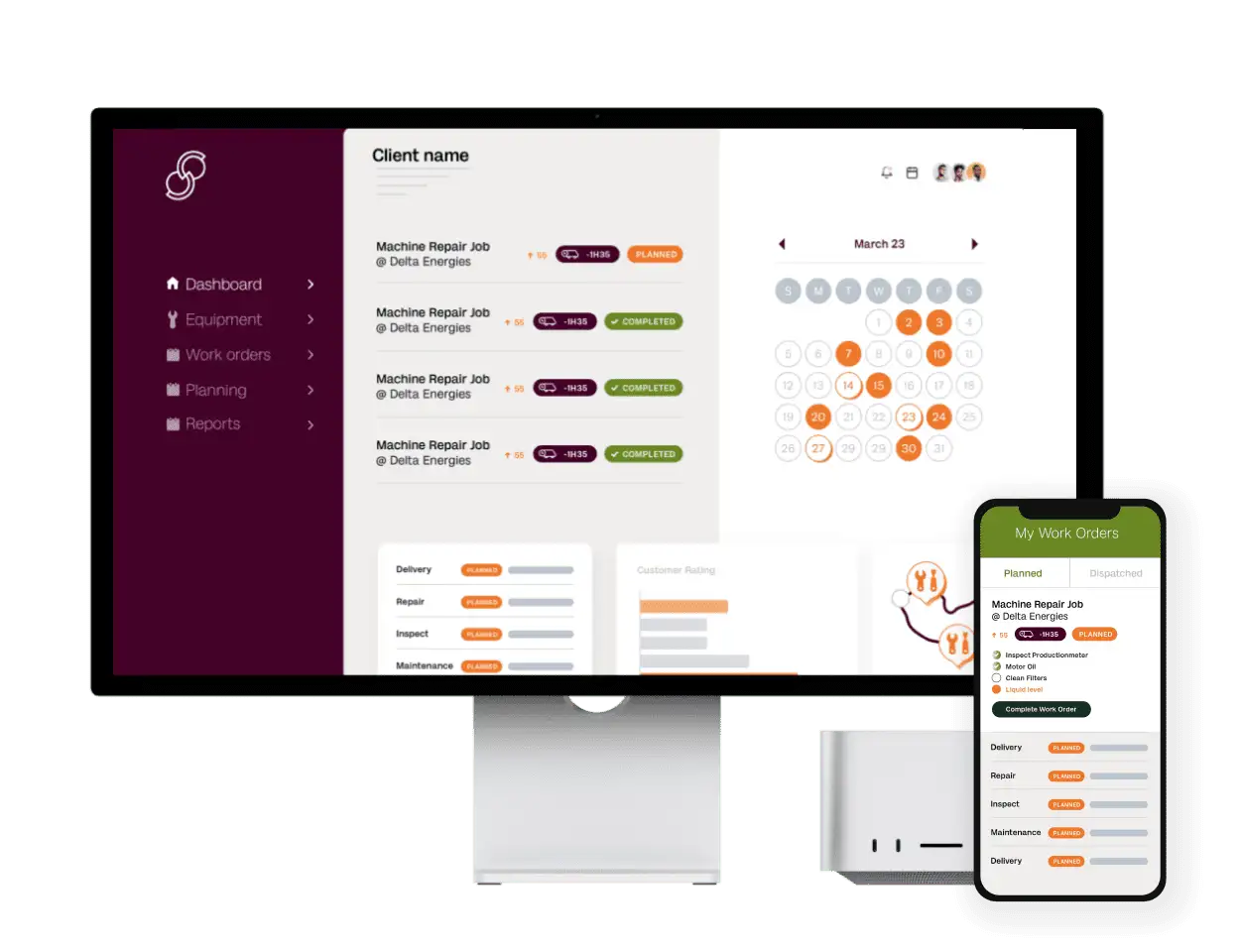 Dashboard Interface